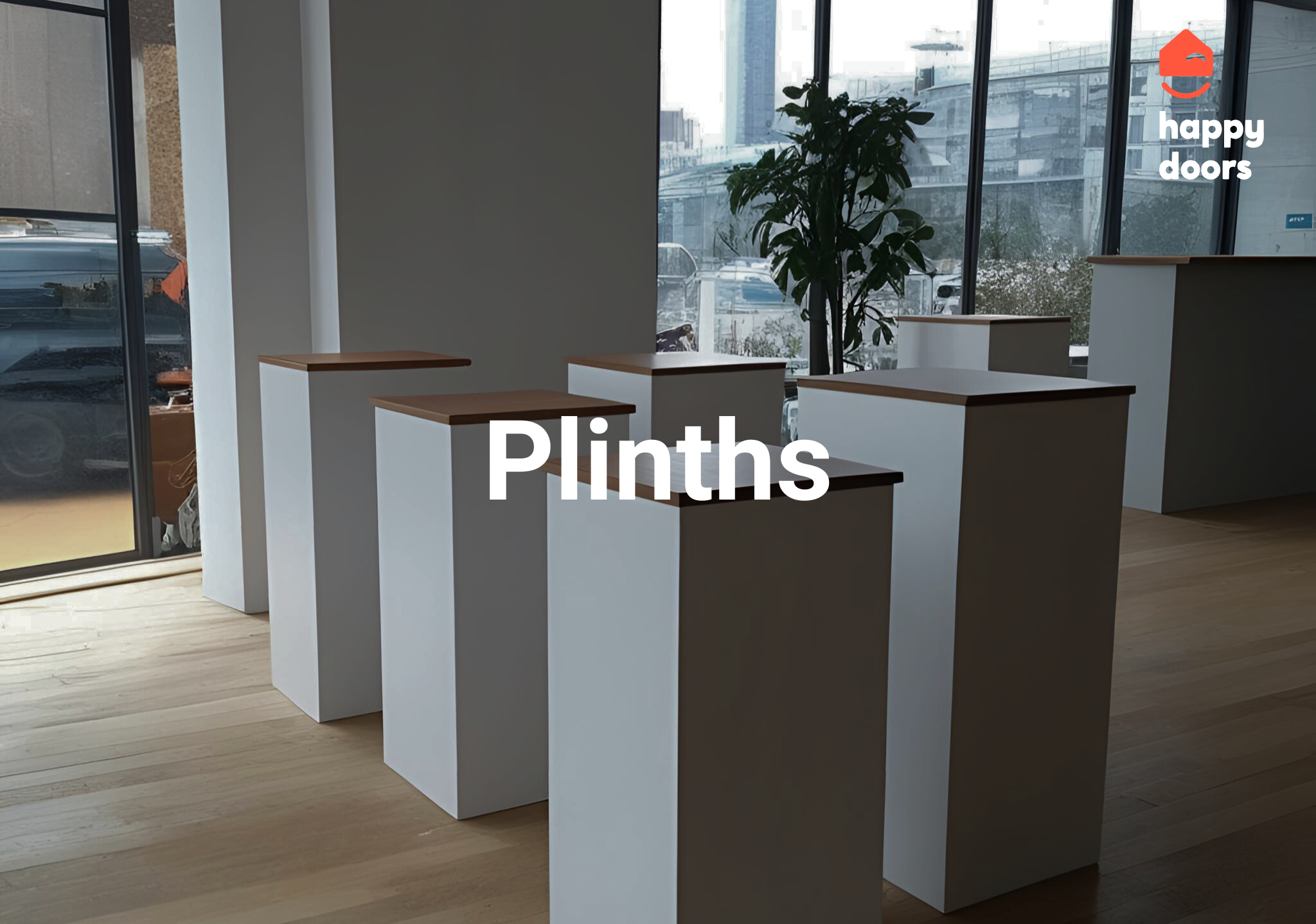 Made-to-measure plinths for fitted wardrobes and kitchens