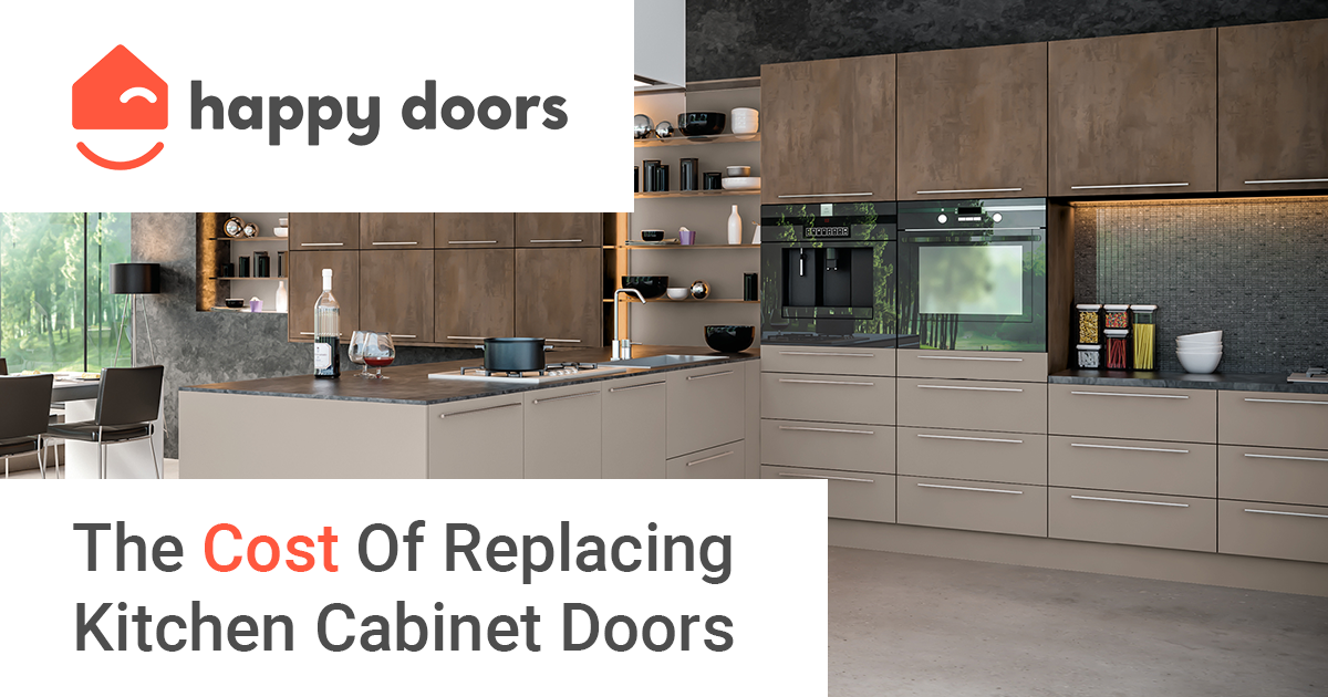 Cost Of Replacing Kitchen Cabinet Doors, How Much Does It Cost To Replace Kitchen Cabinets And Countertops
