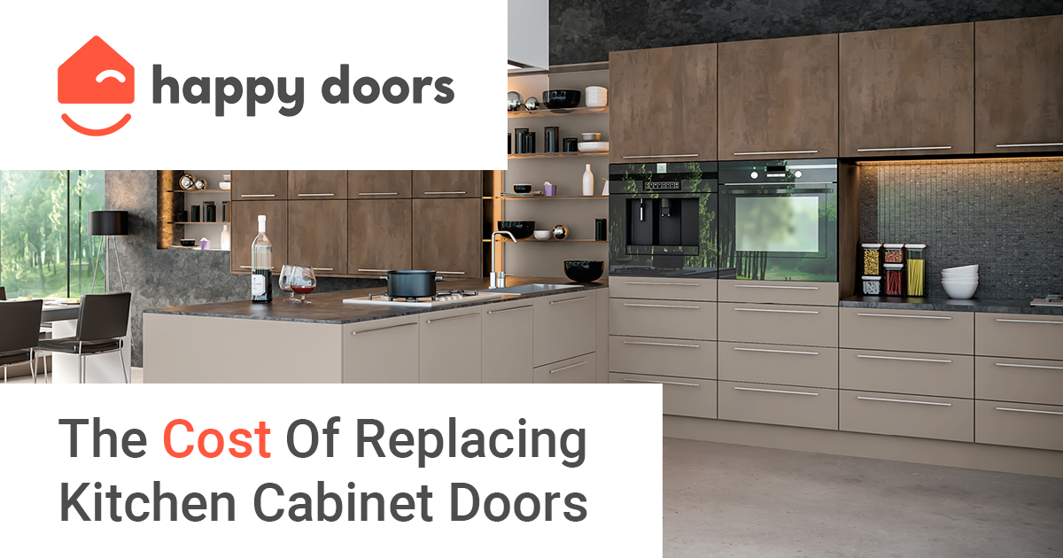 The Cost Of Replacing Kitchen Cabinet Doors In 2021