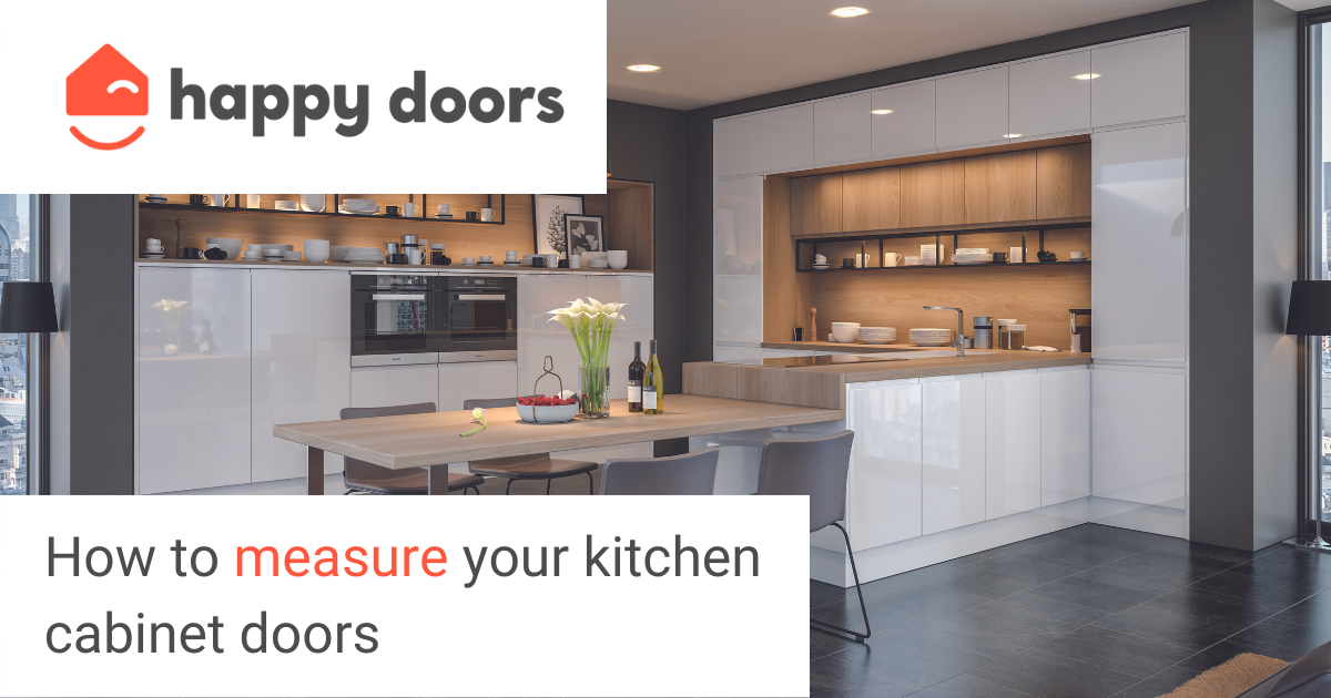 How to measure kitchen doors